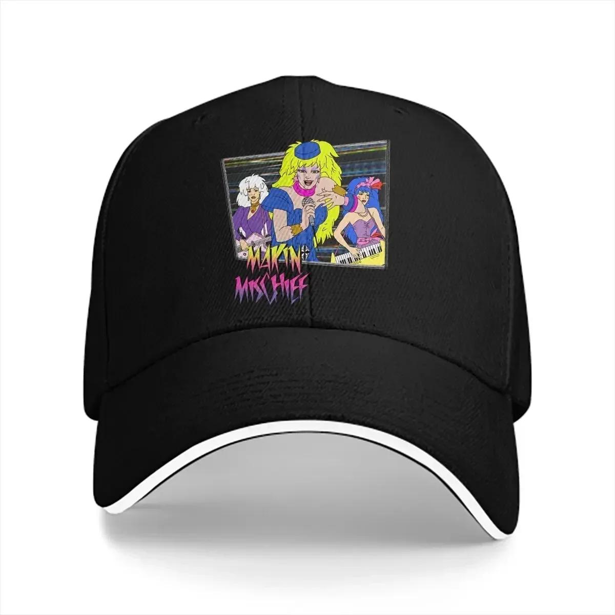 Summer Cap Sun Visor Makin Mischief Hip Hop Caps Jem And The Holograms Peaked Hats 56-58cm
Summer Cap Sun Visor Makin Mischief Hip Hop Caps Jem And The Holograms Peaked Hats 56-58cm