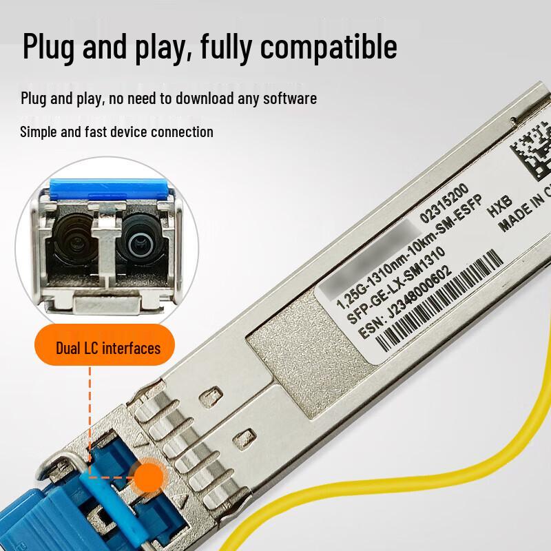 Huawei SFP Gigabit Fiber Optic Transceiver
Huawei SFP Gigabit Fiber Optic Transceiver