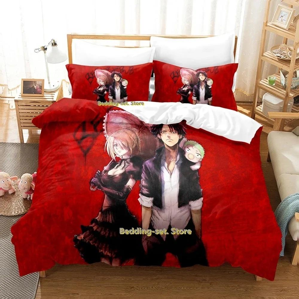 Comforter Beelzebub Bedding Set Single Twin Full Queen King Size Bed Set Adult Kid Bedroom s 3D Print Anime Bed Comforter (quilt)-EU Single(135*200cm)3pcs
Comforter Beelzebub Bedding Set Single Twin Full Queen King Size Bed Set Adult Kid Bedroom s 3D Print Anime Bed Comforter (quilt)-EU Single(135*200cm)3pcs