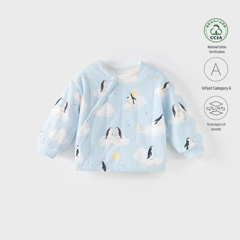 Infant Cotton Winter Coat - Warm Outerwear for Babies 120 cm
Infant Cotton Winter Coat - Warm Outerwear for Babies 120 cm