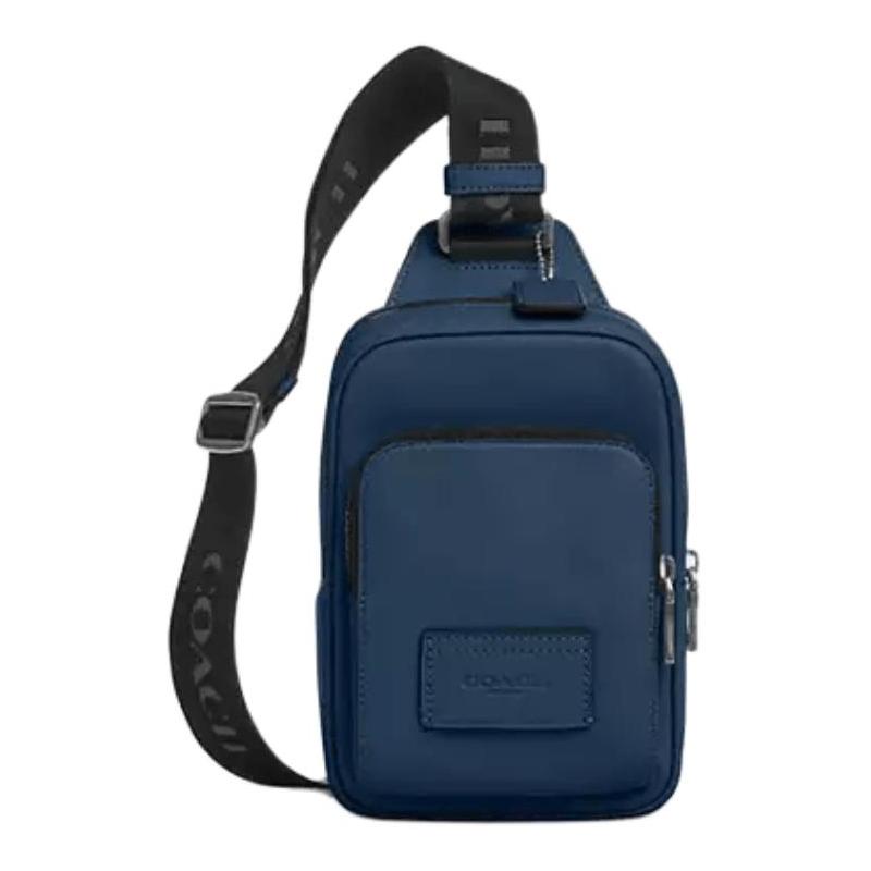 COACH Racer 13 Adjustable Shoulder Strap with Zip Closure Smooth Calfskin Shoulder Crossbody Bag Mini Women s Dark Denim Blue синій
COACH Racer 13 Adjustable Shoulder Strap with Zip Closure Smooth Calfskin Shoulder Crossbody Bag Mini Women s Dark Denim Blue синій