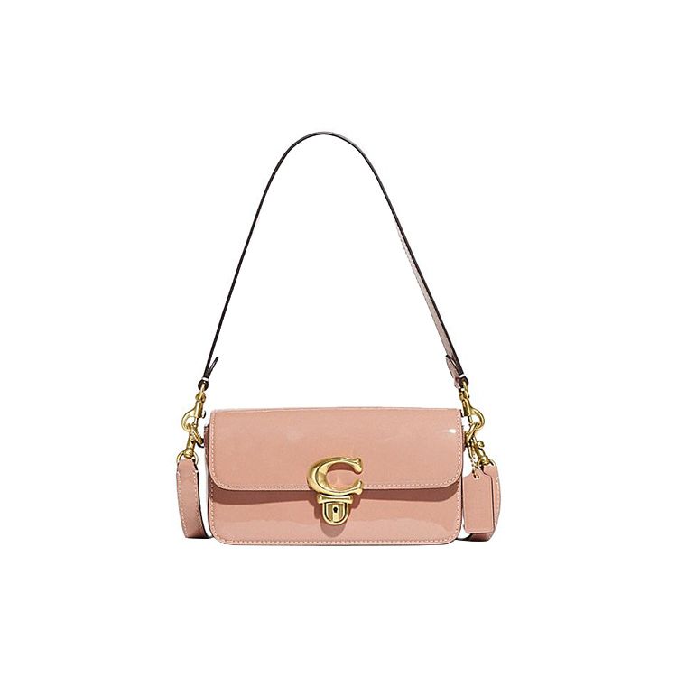Coach Studio 20 Solid Color Push Button Flap Closure Leather Handbag Crossbody Shoulder Bag Small Women Handbags Nude-Pink CE761-B4BH5 Basic Set (Bag+Dust Bag)
Coach Studio 20 Solid Color Push Button Flap Closure Leather Handbag Crossbody Shoulder Bag Small Women Handbags Nude-Pink CE761-B4BH5 Basic Set (Bag+Dust Bag)