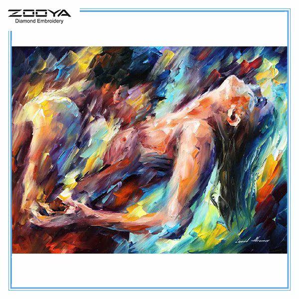 ZOOYA 5D Бриллиантовая живопись Вышивка Полная сверла Мозаика Картинки Пара Сексуальный Крестик Домашний декор 
ZOOYA 5D Бриллиантовая живопись Вышивка Полная сверла Мозаика Картинки Пара Сексуальный Крестик Домашний декор