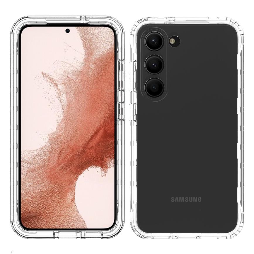 Shockproof Case for Samsung Galaxy S23 Anti-Drop TPU PC Phone Cover Gradient Color Crystal Clear Protective Case Transparent
Shockproof Case for Samsung Galaxy S23 Anti-Drop TPU PC Phone Cover Gradient Color Crystal Clear Protective Case Transparent