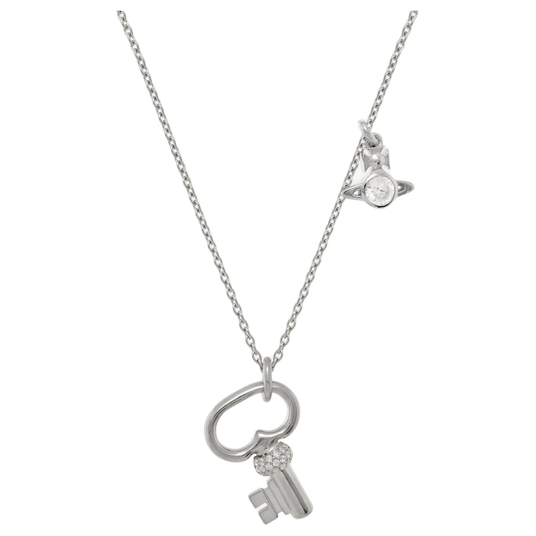 Vivienne Westwood Exquisite Key Pattern Design Necklace Women necklace Silver 630203J0-01P102 Basic Packaging-Dust Bag+Box
Vivienne Westwood Exquisite Key Pattern Design Necklace Women necklace Silver 630203J0-01P102 Basic Packaging-Dust Bag+Box