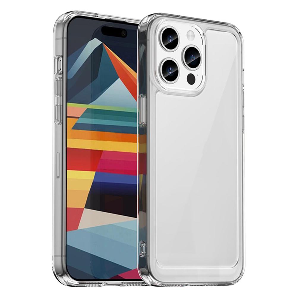 WANLONFENG MF2 Series For iPhone 15 Pro Case TPU Acrylic Clear Phone Cover with 2Pcs Tempered Glass Film A
WANLONFENG MF2 Series For iPhone 15 Pro Case TPU Acrylic Clear Phone Cover with 2Pcs Tempered Glass Film A