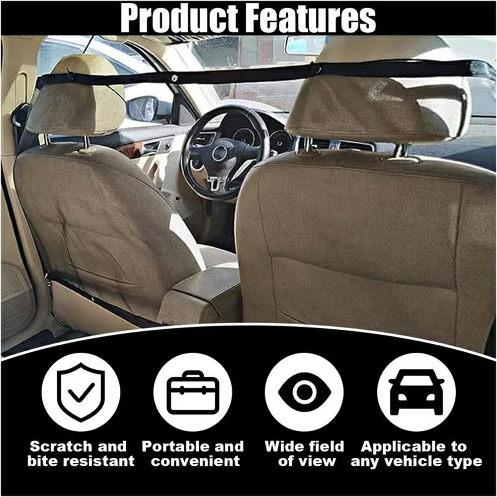 Car Pet Barrier Safety Net with Hooks Oxford Cloth Dog Backseat Divider Mesh Fence for Vehicle Type A
Car Pet Barrier Safety Net with Hooks Oxford Cloth Dog Backseat Divider Mesh Fence for Vehicle Type A