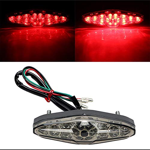 YIBO Высокая Яркость Ударопрочный Водонепроницаемый Задний Фонарь Стоп-сигнал Светодиодный Мотоциклетный Универсальный DC Красный красный
YIBO Высокая Яркость Ударопрочный Водонепроницаемый Задний Фонарь Стоп-сигнал Светодиодный Мотоциклетный Универсальный DC Красный красный