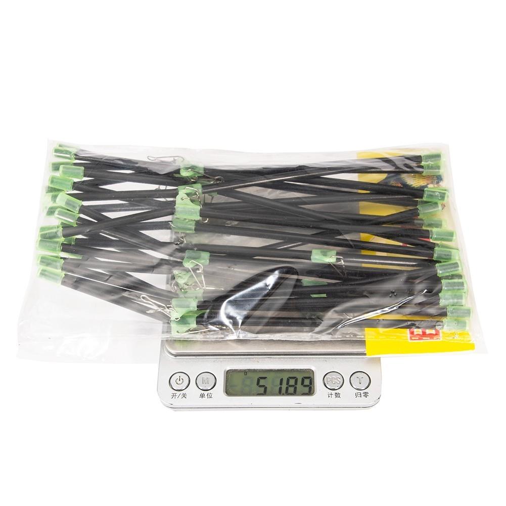 20pcs Anti-Tangle Sinker Snaps for Sea Fishing Durable ABS+Steel Fits Soft Bait Lures Prevents Line Tangles, Light Trolling & General Use
20pcs Anti-Tangle Sinker Snaps for Sea Fishing Durable ABS+Steel Fits Soft Bait Lures Prevents Line Tangles, Light Trolling & General Use