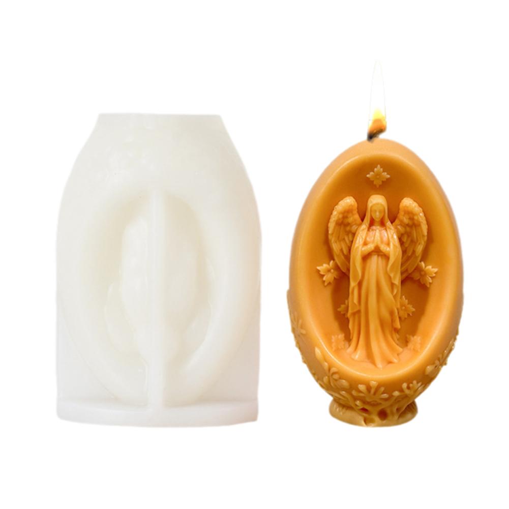 Jesus Virgin Mary Easter Egg Candle Silicone Mold DIY Candle Aromatherapy Gypsum Easter Mould M C2Q7 A-1pcs
Jesus Virgin Mary Easter Egg Candle Silicone Mold DIY Candle Aromatherapy Gypsum Easter Mould M C2Q7 A-1pcs