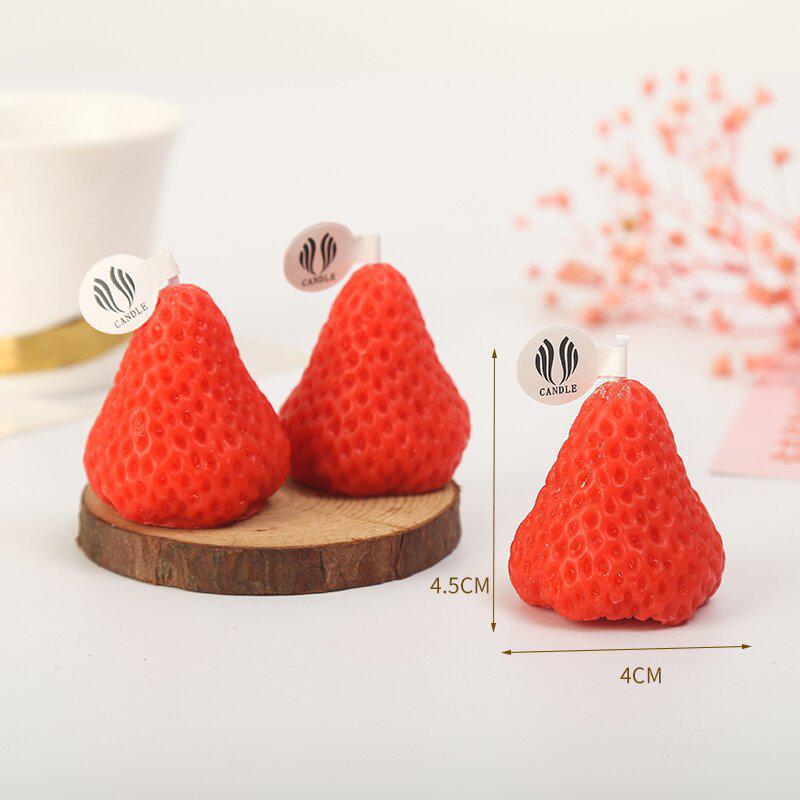 Strawberry Scented Soy Wax Aromatherapy Candle - Cute Creative Home Decoration Souvenir
Strawberry Scented Soy Wax Aromatherapy Candle - Cute Creative Home Decoration Souvenir
