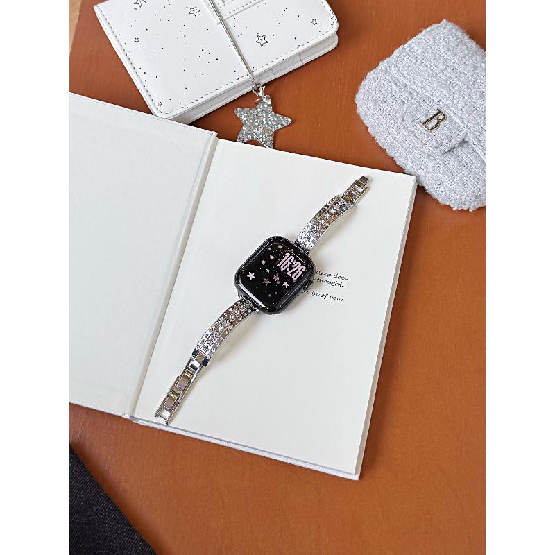 Nice Bling Metal bracelet For Apple Watch Series 11/10/9/8/7/6/5/SE3 40mm 41mm 42mm 44mm 45mm 46mm Strap 44/45/46/49
Nice Bling Metal bracelet For Apple Watch Series 11/10/9/8/7/6/5/SE3 40mm 41mm 42mm 44mm 45mm 46mm Strap 44/45/46/49