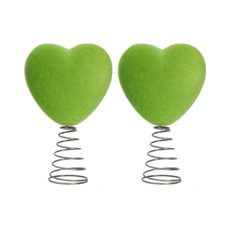 Holiday Flocking Green Heart Tree Toppers Decoration for Patricks Day and Easter Irish Festival Parties Tree Top Ornament
Holiday Flocking Green Heart Tree Toppers Decoration for Patricks Day and Easter Irish Festival Parties Tree Top Ornament