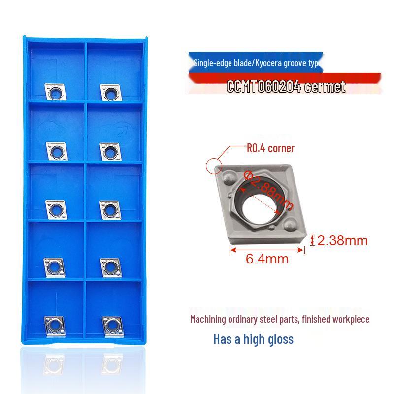 CNC Rhombic Steel CCMT060204 Internal Hole Insert 09T304 Rough Boring Lathe Tool for Stainless Steel
CNC Rhombic Steel CCMT060204 Internal Hole Insert 09T304 Rough Boring Lathe Tool for Stainless Steel