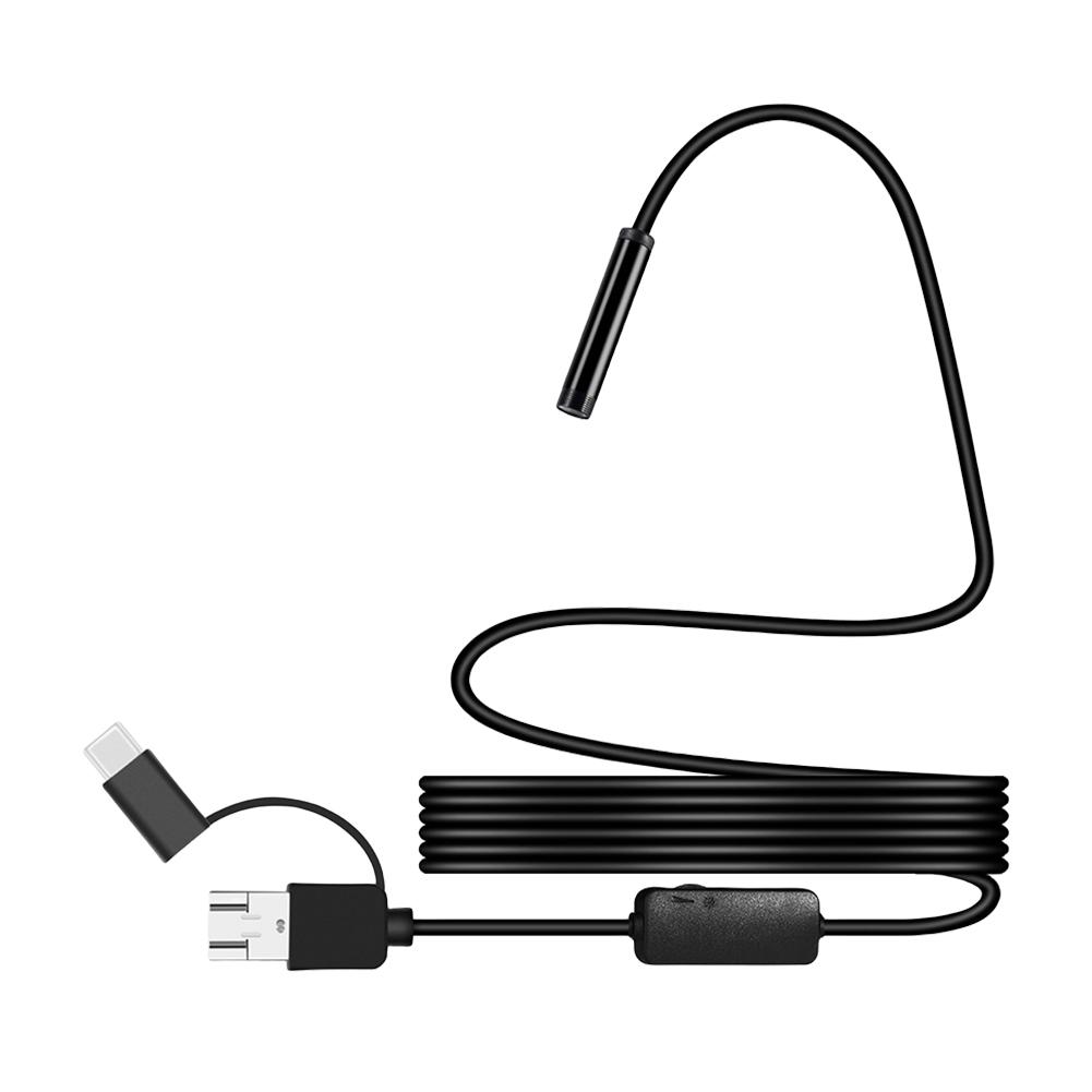 HD Автомобильный бороскоп Type-C 7 мм Трубный эндоскоп для iPhone Android Samsung # 1m
HD Автомобильный бороскоп Type-C 7 мм Трубный эндоскоп для iPhone Android Samsung # 1m