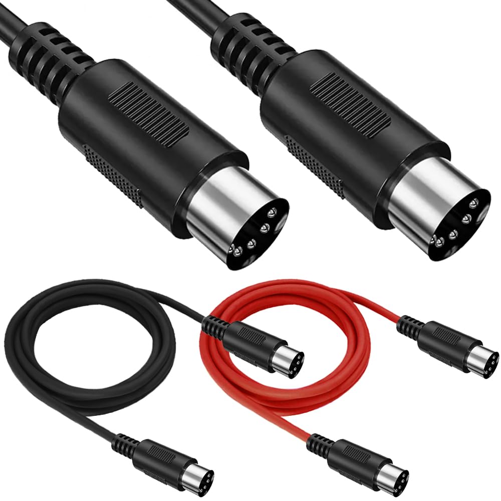 Xiatiaosann 5-контактный DIN MIDI Male to Male 5P DIN Male Audio MIDI to MIDI Connector Интерфейсный разъем Проводной шнур для MIDI-микшеров Кабель, клавиатуры, сэмплеры,
Xiatiaosann 5-контактный DIN MIDI Male to Male 5P DIN Male Audio MIDI to MIDI Connector Интерфейсный разъем Проводной шнур для MIDI-микшеров Кабель, клавиатуры, сэмплеры,