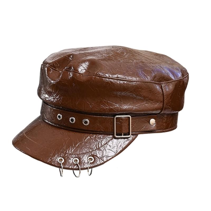 Dark Vintage PU Leather Beret Hat Soft Lightweight Unisex Design For Daily Wear And Special Occasion коричневий
Dark Vintage PU Leather Beret Hat Soft Lightweight Unisex Design For Daily Wear And Special Occasion коричневий
