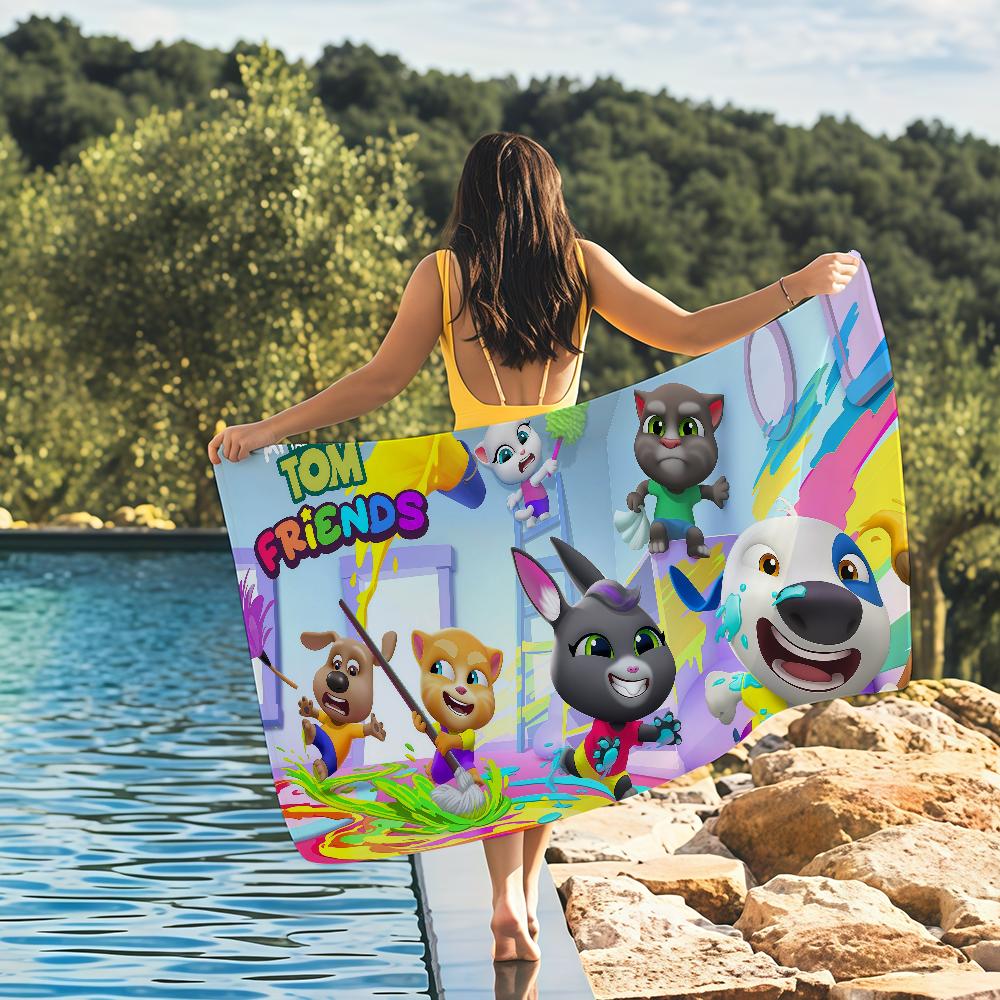 Talking T-Tom And F-Friends Towel Quick Drying Beach Towels Are Suitable For Swimming Pools Camping Yoga And The Gym W40*H60(CM)
Talking T-Tom And F-Friends Towel Quick Drying Beach Towels Are Suitable For Swimming Pools Camping Yoga And The Gym W40*H60(CM)