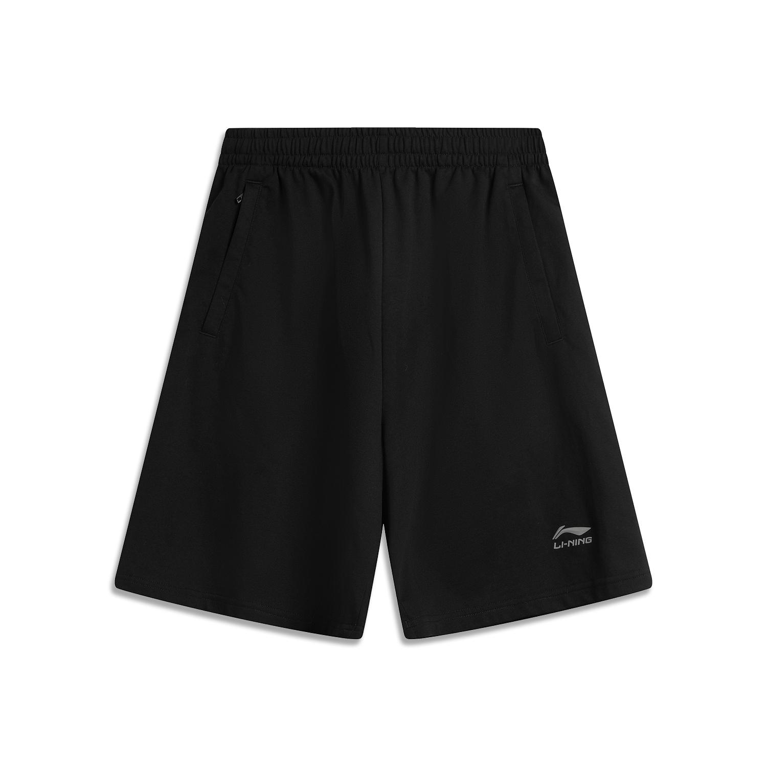 Li Ning Sports Fashion Series Простые однотонные шорты на шнуровке Свободные повседневные мужские шорты Черный AKSV823-1 S
Li Ning Sports Fashion Series Простые однотонные шорты на шнуровке Свободные повседневные мужские шорты Черный AKSV823-1 S