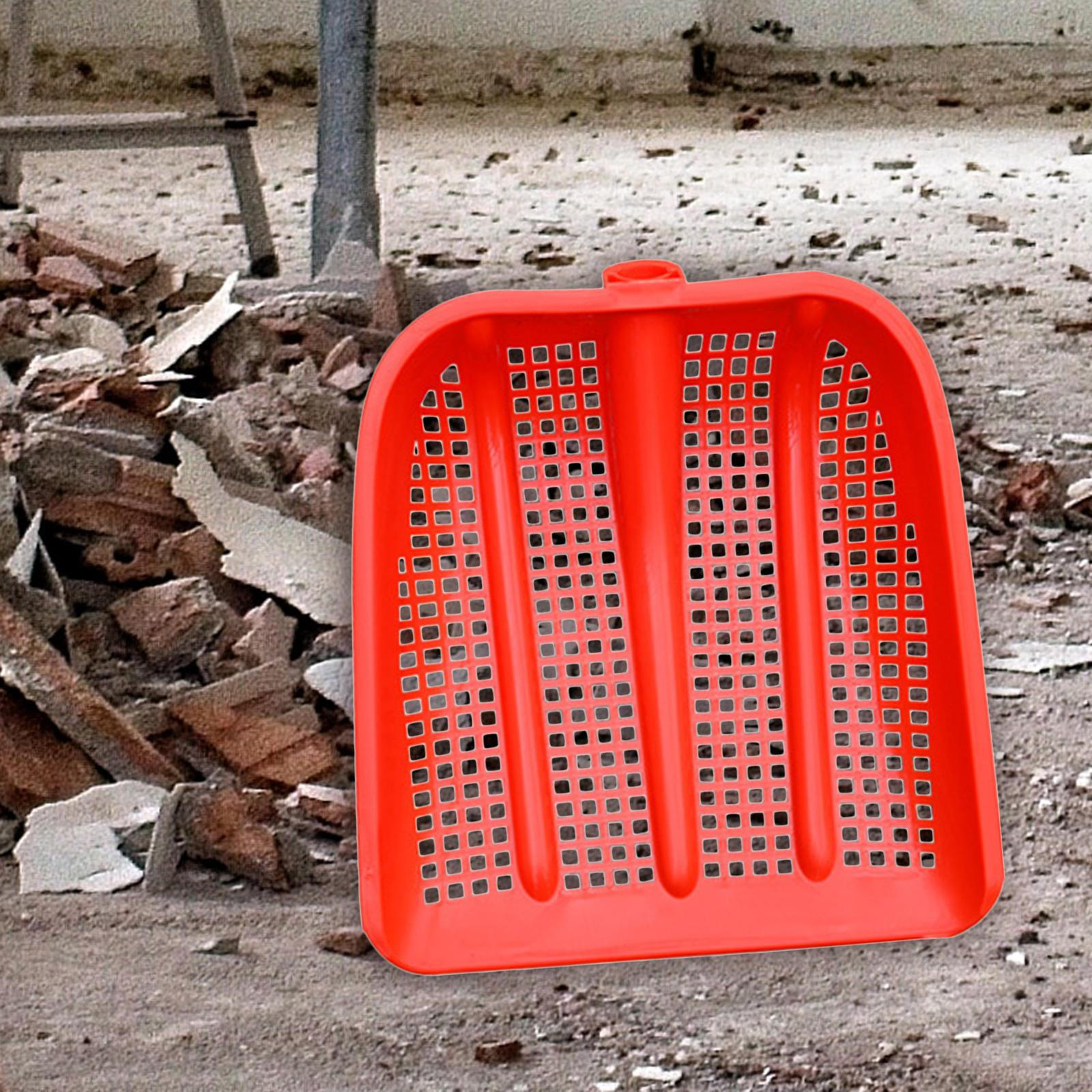 Садовая лопата-решето, переносной ковш для уборки, инструмент для песка красный
Садовая лопата-решето, переносной ковш для уборки, инструмент для песка красный