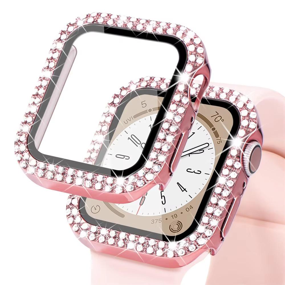Women s Double Row Rhinestone Protective Case for Apple Watch 41mm Series 9/8/7 рожевий
Women s Double Row Rhinestone Protective Case for Apple Watch 41mm Series 9/8/7 рожевий