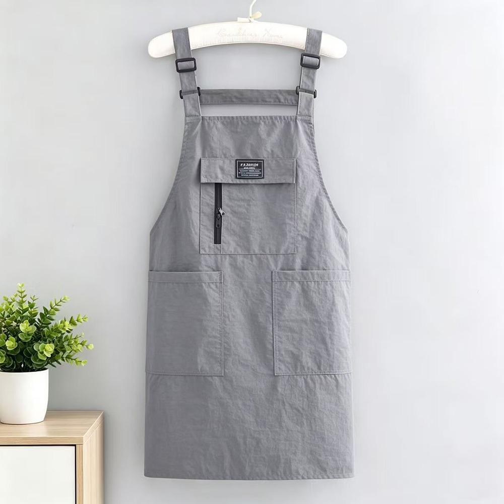 Anti-fouling Kitchen Apron Waterproof Cooking Baking Bibs Modern Chef Apron for Home Kitchen серый
Anti-fouling Kitchen Apron Waterproof Cooking Baking Bibs Modern Chef Apron for Home Kitchen серый