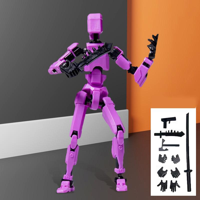 Perfect Titan 13 Action Figures T13 Figure 3D Printed Multi-Jointed Movable Lucky 13 Action Figure Nova 13 Action Figure Dummy фиолетовый
Perfect Titan 13 Action Figures T13 Figure 3D Printed Multi-Jointed Movable Lucky 13 Action Figure Nova 13 Action Figure Dummy фиолетовый