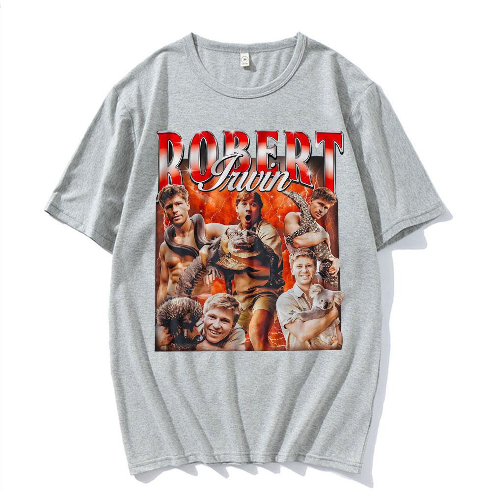 Funny Robert Irwin Zookeeper Vintage Graphic T-shirts Unisex s Women Harajuku Summer Oversized T Shirts Casual Cotton Loose T-shirt 4XL
Funny Robert Irwin Zookeeper Vintage Graphic T-shirts Unisex s Women Harajuku Summer Oversized T Shirts Casual Cotton Loose T-shirt 4XL