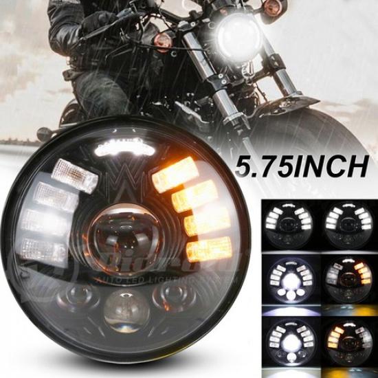 5-3/4 5.75 LED Headlight DRL for Harley-Davidson Sportster 1200 XL1200C
5-3/4 5.75 LED Headlight DRL for Harley-Davidson Sportster 1200 XL1200C