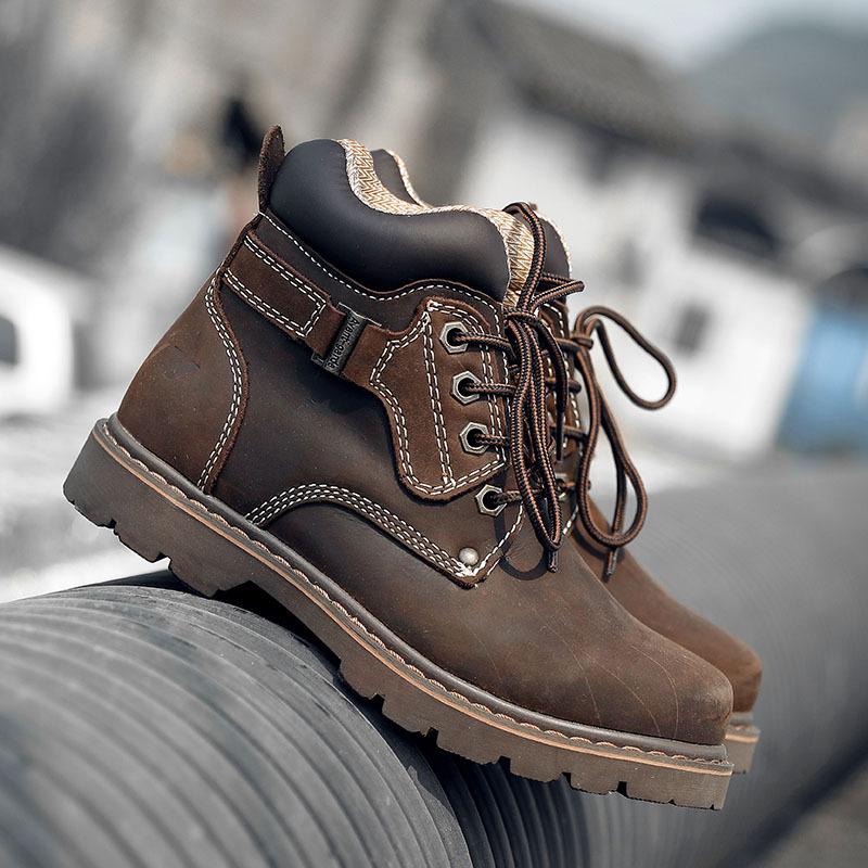 Парные альпинистские ботинки из коровьей кожи, короткие ботинки для активного отдыха, ботинки Martin из натуральной кожи, мужские ботинки, ботинки Retro Tooling, женские ботинки, ботинки Locomotive Boots 44 темно-коричневого
Парные альпинистские ботинки из коровьей кожи, короткие ботинки для активного отдыха, ботинки Martin из натуральной кожи, мужские ботинки, ботинки Retro Tooling, женские ботинки, ботинки Locomotive Boots 44 темно-коричневого