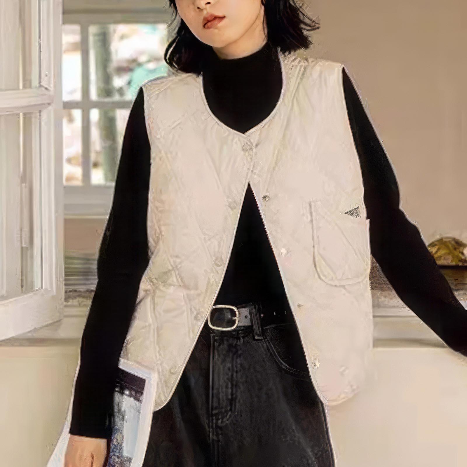 Женская мода стеганый жилет в клетку с ромбами, куртка с хлопковой подкладкой XL бежевый
Женская мода стеганый жилет в клетку с ромбами, куртка с хлопковой подкладкой XL бежевый