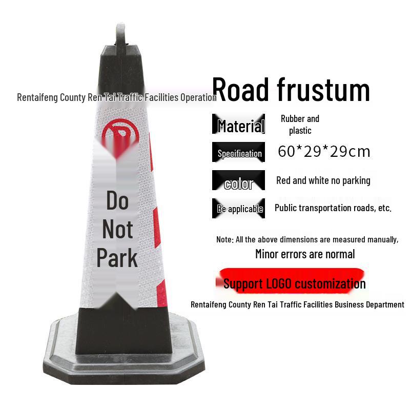 Traffic Safety Reflective Cone: Rubber Ice Cream Bucket No Parking Barrier, 70 cm
Traffic Safety Reflective Cone: Rubber Ice Cream Bucket No Parking Barrier, 70 cm