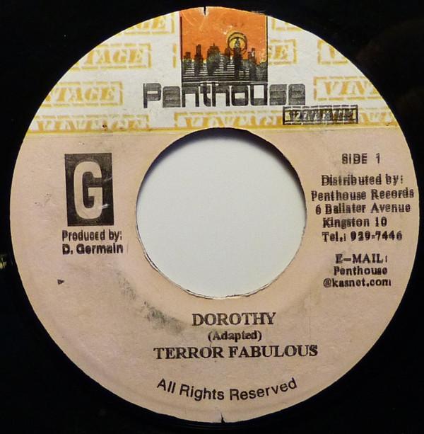 7inch Record TERROR FABULOUS - Dorothy NONE Penthouse Vinta Jamaica Reggae, Ska & Dub Used
7inch Record TERROR FABULOUS - Dorothy NONE Penthouse Vinta Jamaica Reggae, Ska & Dub Used