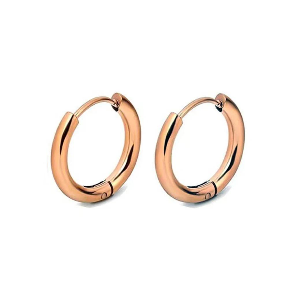 2Pcs Small Hoop Earrings Women Men Gold Silver Color Stainles Steel Round Circle Pendientes Mujer Anti-allergy 8mm
2Pcs Small Hoop Earrings Women Men Gold Silver Color Stainles Steel Round Circle Pendientes Mujer Anti-allergy 8mm