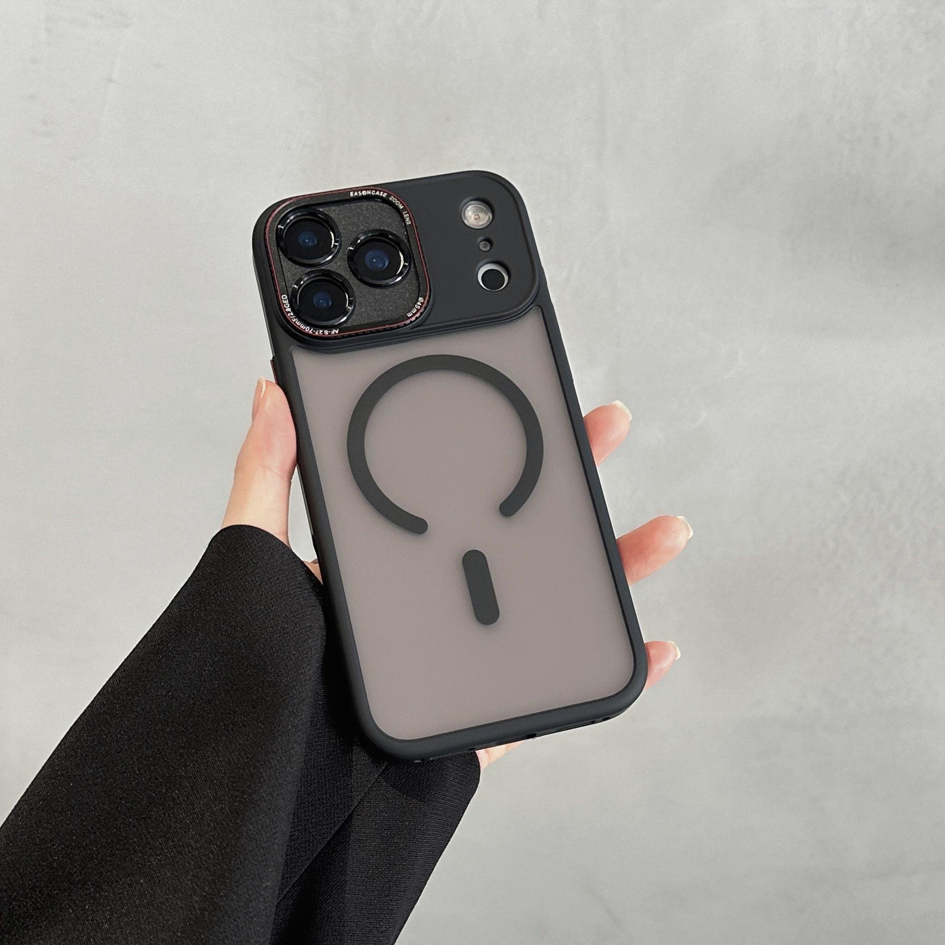Lycra Magnetic Solid Color Full Coverage Protective Case for iPhone 17 Pro Max iPhone 14 Pro Max
Lycra Magnetic Solid Color Full Coverage Protective Case for iPhone 17 Pro Max iPhone 14 Pro Max