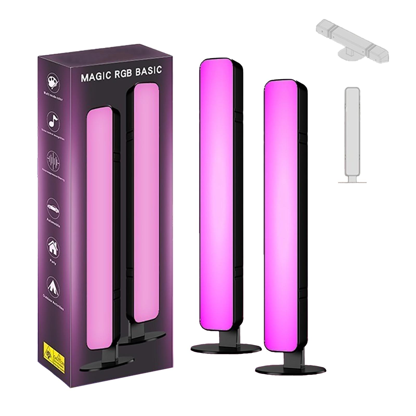 1pc 2pcs RGB Desk Light LED Strip Lights With Remote Control Color Changing PC Gaming Light Bar For Bedroom Living Room PC Room colorfulSAL042 (1 pack)#0
1pc 2pcs RGB Desk Light LED Strip Lights With Remote Control Color Changing PC Gaming Light Bar For Bedroom Living Room PC Room colorfulSAL042 (1 pack)#0