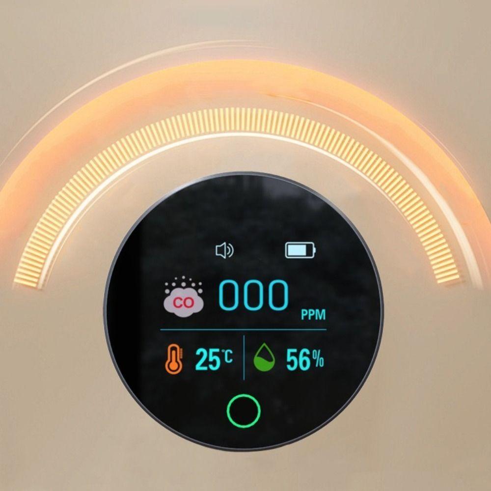 CO Carbon Monoxide Detector Magnetic Suction Air Quality Monitor Portable Air Detector Outdoor сірий
CO Carbon Monoxide Detector Magnetic Suction Air Quality Monitor Portable Air Detector Outdoor сірий