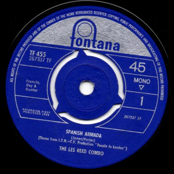 7-дюймовая пластинка LES REED COMBO Spanish Armada TF455 Fontana 1964 UK Саундтреки Мюзиклы Б/у
7-дюймовая пластинка LES REED COMBO Spanish Armada TF455 Fontana 1964 UK Саундтреки Мюзиклы Б/у