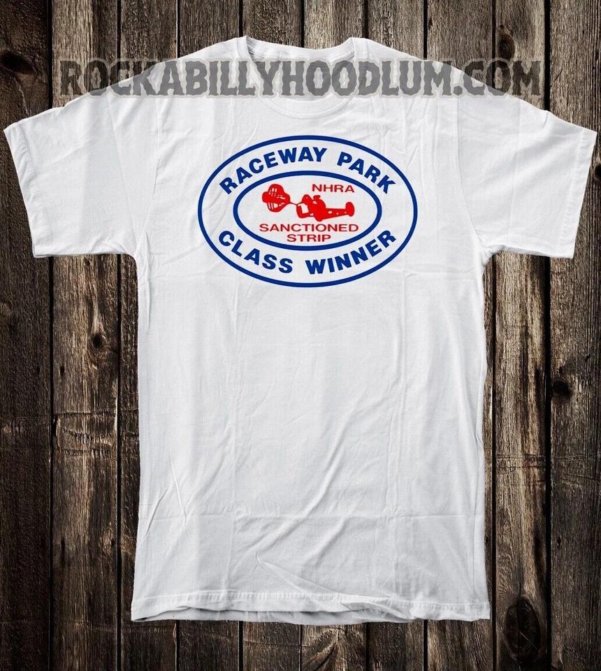 Retro Hot Rod Tee T Shirt Drag Racing Raceway Park NJ Class Winner Englishtown L
Retro Hot Rod Tee T Shirt Drag Racing Raceway Park NJ Class Winner Englishtown L
