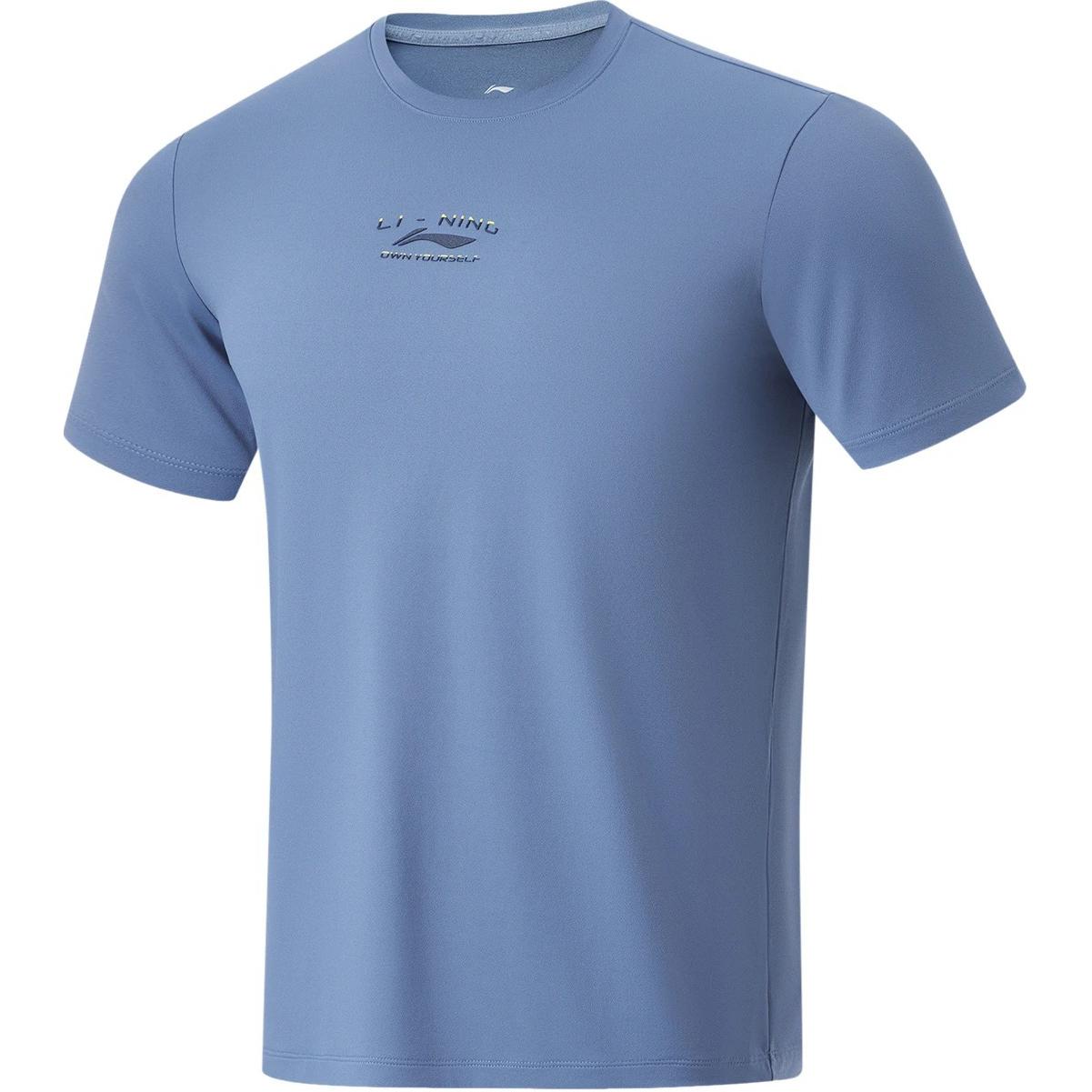 Li-Ning Breathable Comfortable Casual Round Neck Short Sleeve T-Shirt Men Tops Dust-Blue ATSU475-3 XL
Li-Ning Breathable Comfortable Casual Round Neck Short Sleeve T-Shirt Men Tops Dust-Blue ATSU475-3 XL