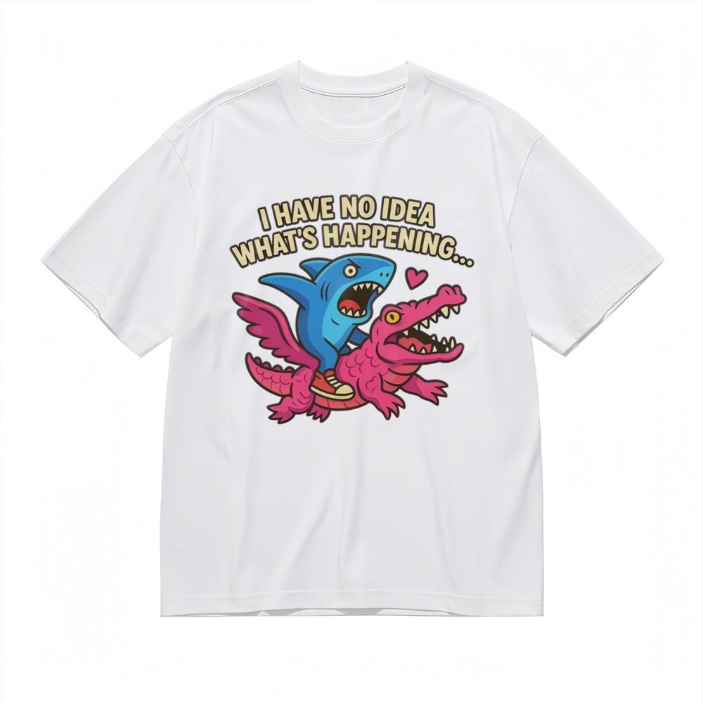 Women s Trend Comfy Fashion Classic T-Shirt Confused Animal Scene Printed Tee L
Women s Trend Comfy Fashion Classic T-Shirt Confused Animal Scene Printed Tee L