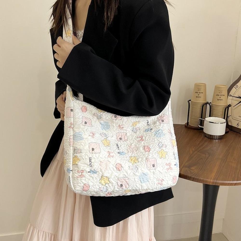 Korean Style Cartoon Crossbody Bag Large Capacity Shopping Tote Bag Canvas Shoulder Bag Office синій
Korean Style Cartoon Crossbody Bag Large Capacity Shopping Tote Bag Canvas Shoulder Bag Office синій