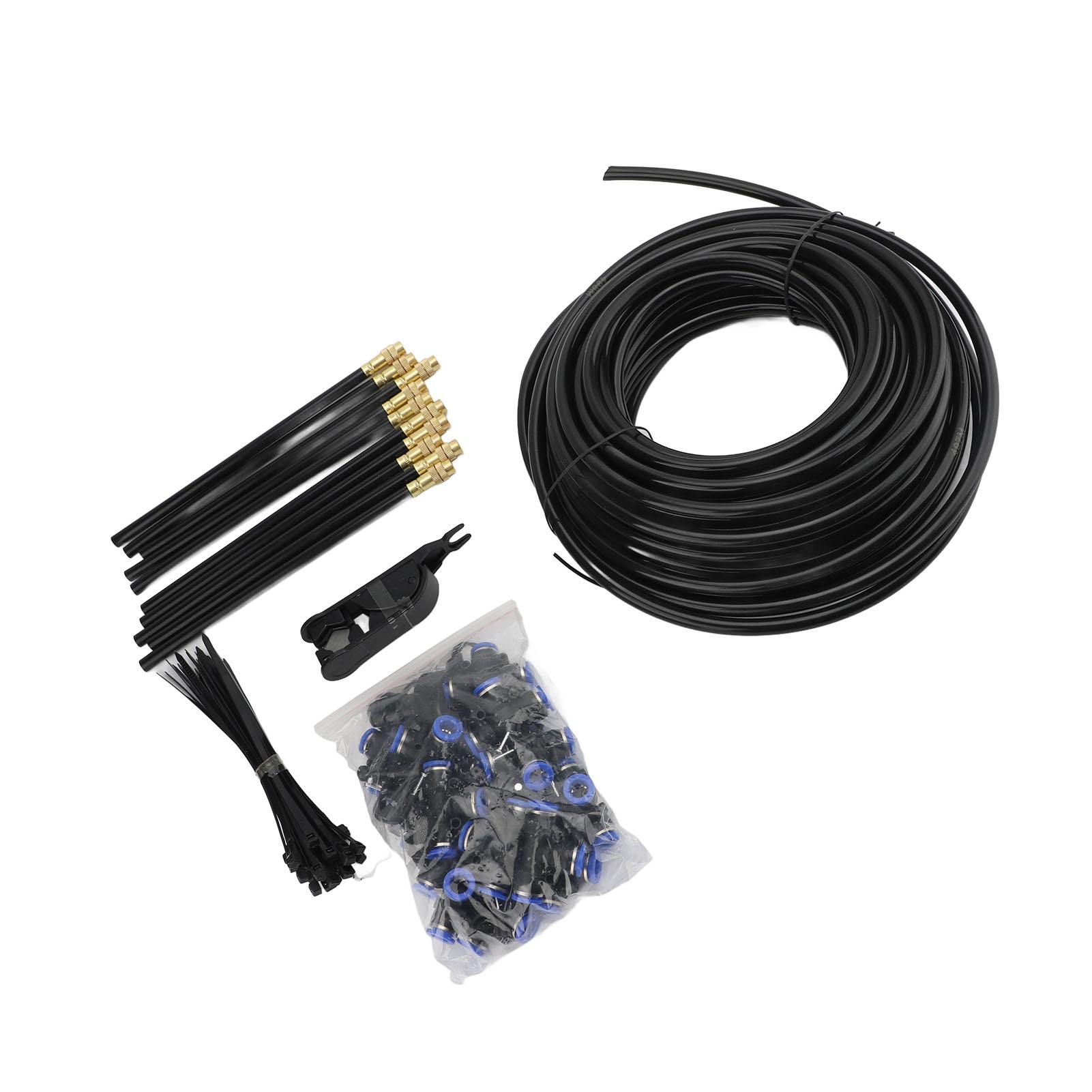 Irrigation System Kit 15m Hose Adjustable Nozzles Automatic Irrigation Equipment Set for Garden Plant Watering
Irrigation System Kit 15m Hose Adjustable Nozzles Automatic Irrigation Equipment Set for Garden Plant Watering
