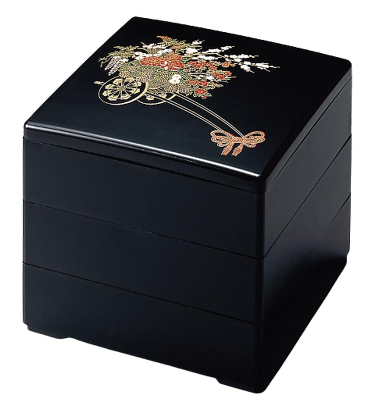 Recreational Bento Box Made in Japan 3 Tiers Dimensions Aya Black Flower Carriage x x J-kitchens (Bento Box) 6.5 19.5cm 19.5cm 16.5cm
Recreational Bento Box Made in Japan 3 Tiers Dimensions Aya Black Flower Carriage x x J-kitchens (Bento Box) 6.5 19.5cm 19.5cm 16.5cm