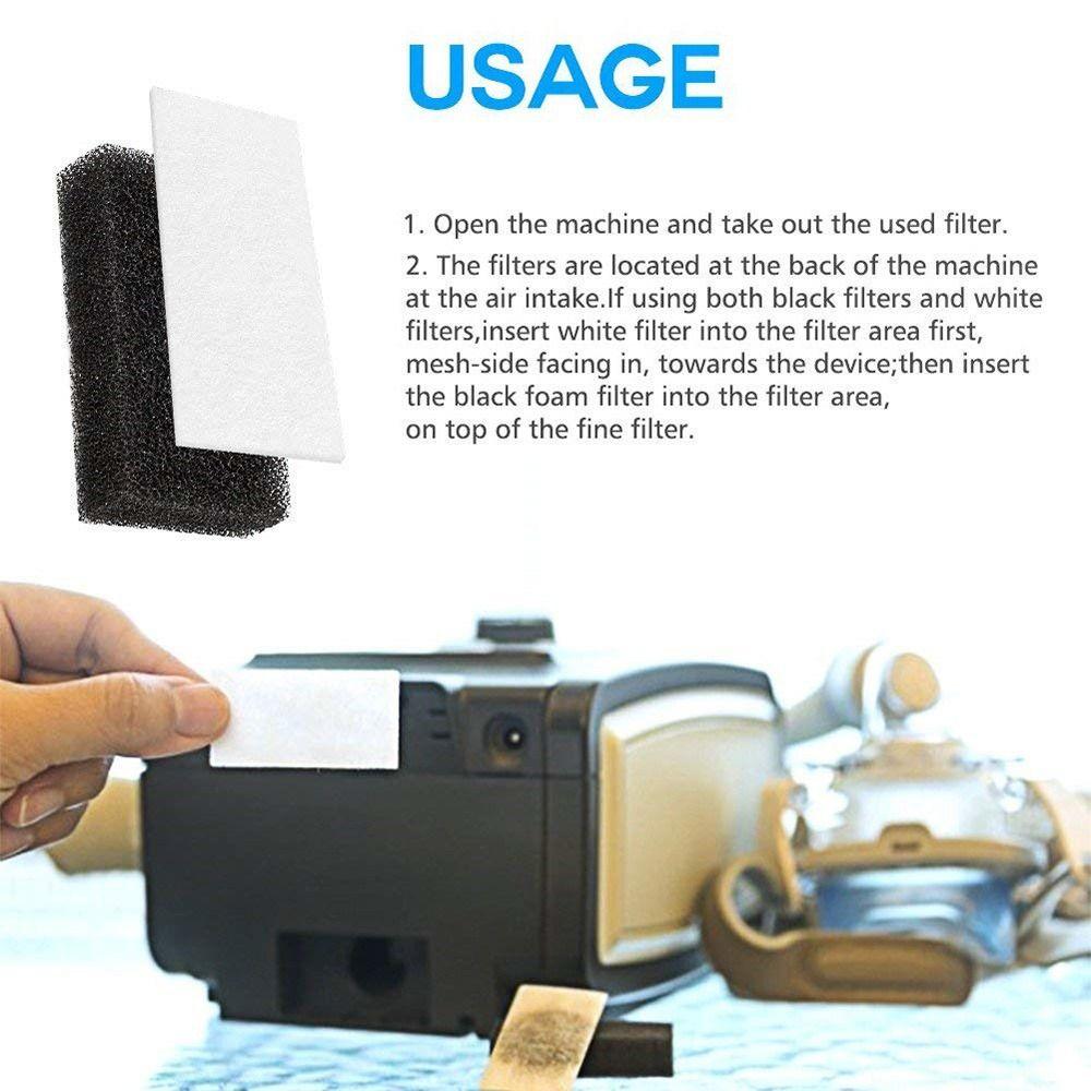 Disposable CPAP Filters Universal CPAP Machine Accessories Foam Filter for Respironics
Disposable CPAP Filters Universal CPAP Machine Accessories Foam Filter for Respironics