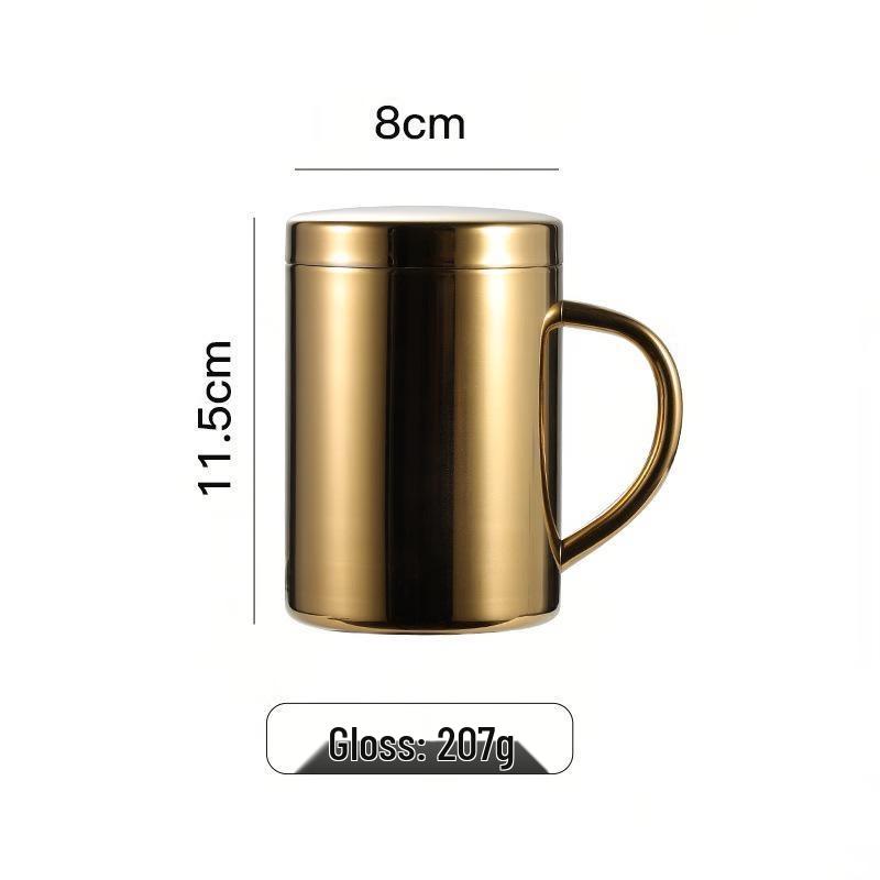 ZISIZ Stainless Steel Coffee Mug with Lid
ZISIZ Stainless Steel Coffee Mug with Lid