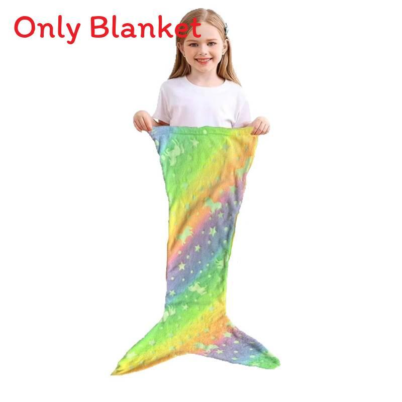 Childrens Mermaid Starry Glow In The Dark Fleece Sleep Bag With Cartoon Pattern For Winter Comfort Green
Childrens Mermaid Starry Glow In The Dark Fleece Sleep Bag With Cartoon Pattern For Winter Comfort Green