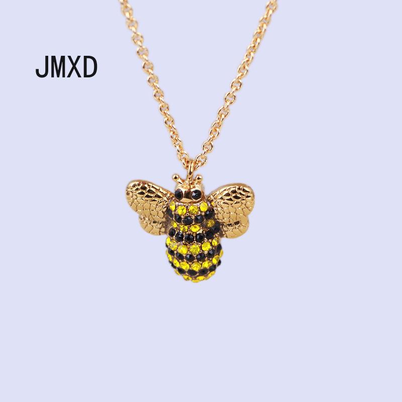 JMXD-HJJ подвеска в виде маленькой пчелки, женские маленькие и изысканные серьги-колье с микро-бриллиантами в форме пчелы
JMXD-HJJ подвеска в виде маленькой пчелки, женские маленькие и изысканные серьги-колье с микро-бриллиантами в форме пчелы