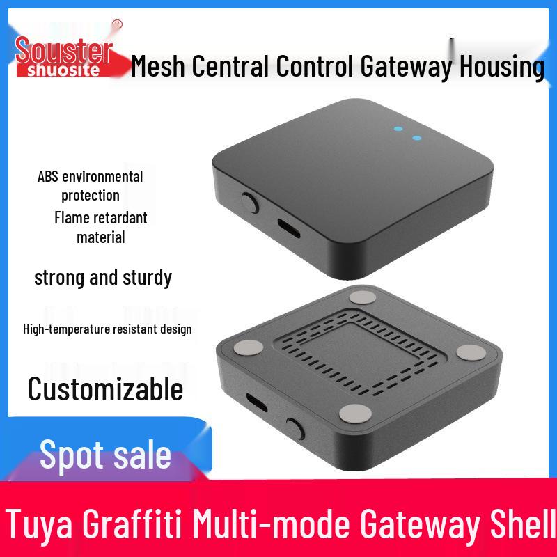 Tuya Graffiti Multi-Mode Bluetooth Mesh Smart Home Control Gateway Shell чёрный
Tuya Graffiti Multi-Mode Bluetooth Mesh Smart Home Control Gateway Shell чёрный