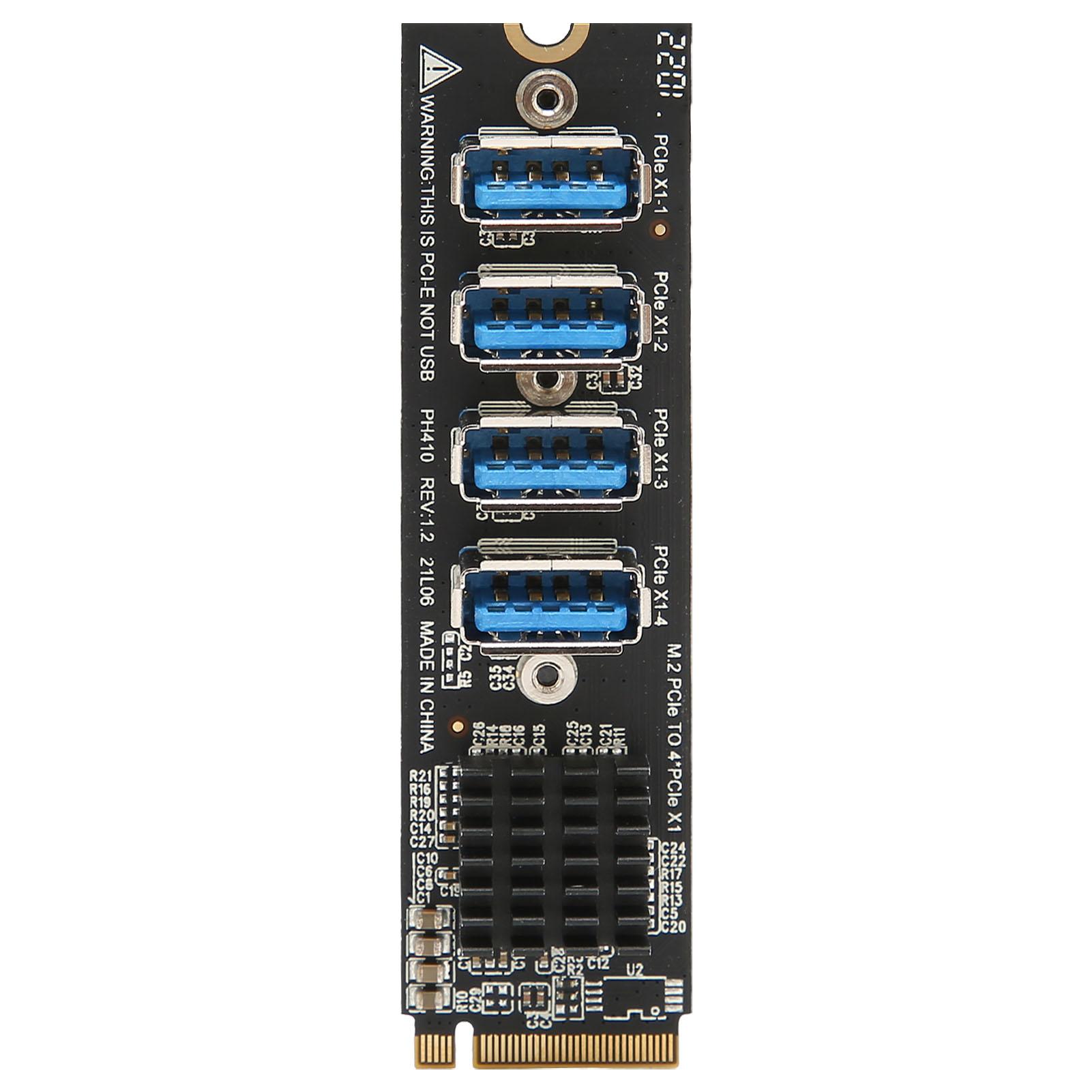 Карта розширення M.2 до PCIe PCIE 4 порти Сильна захищеність від перешкод Стабільна передача M.2 до Pcie 4
Карта розширення M.2 до PCIe PCIE 4 порти Сильна захищеність від перешкод Стабільна передача M.2 до Pcie 4